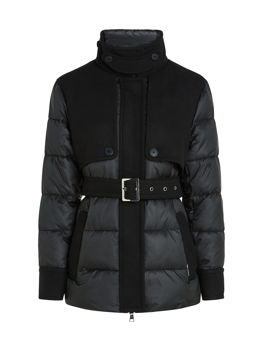 

Пальто межсезонное Karl Lagerfeld, черный