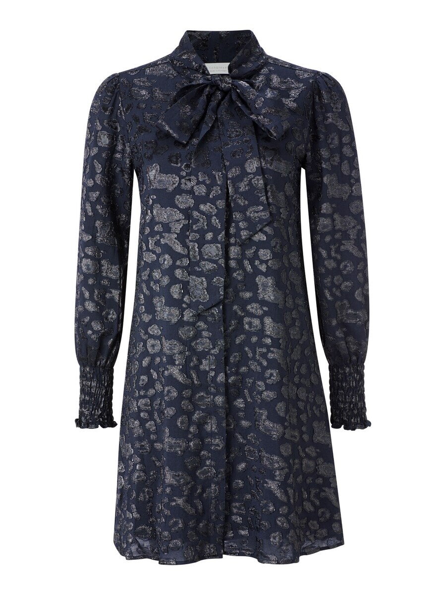 

Платье рубашка Rich & Royal Shirt Dress, синий/темно-синий