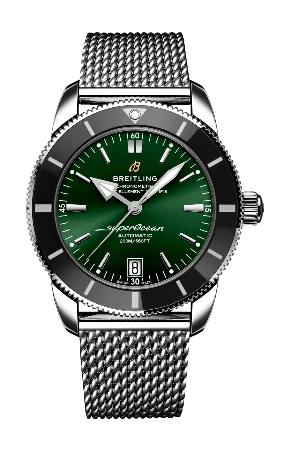 

Часы superocean heritage b20 automatic 42 acciaio inossidabile verde Breitling