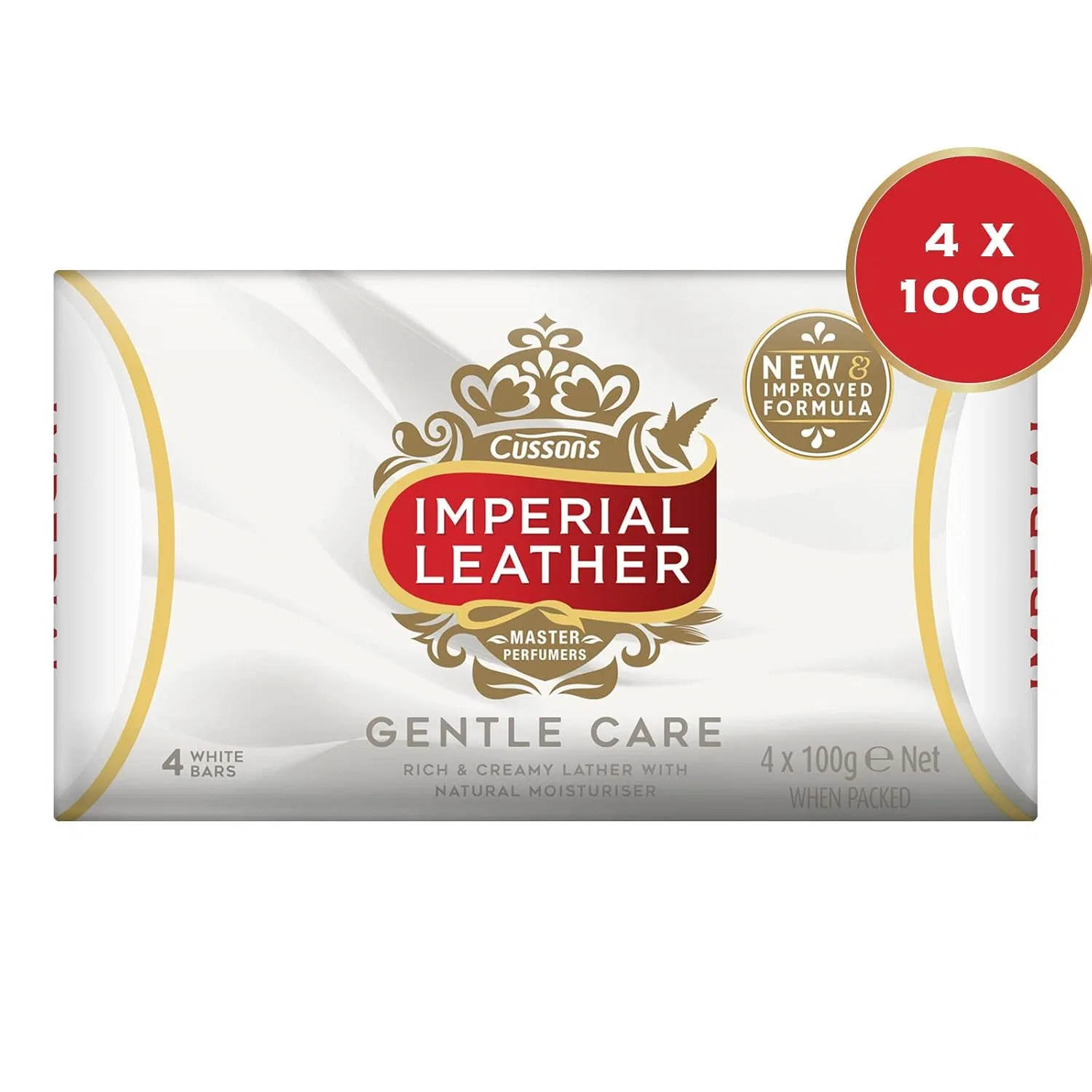 Кусковое мыло «Gentle Bar Soap» от Imperial Leather, 100 г (8 шт.) Imperial Leather