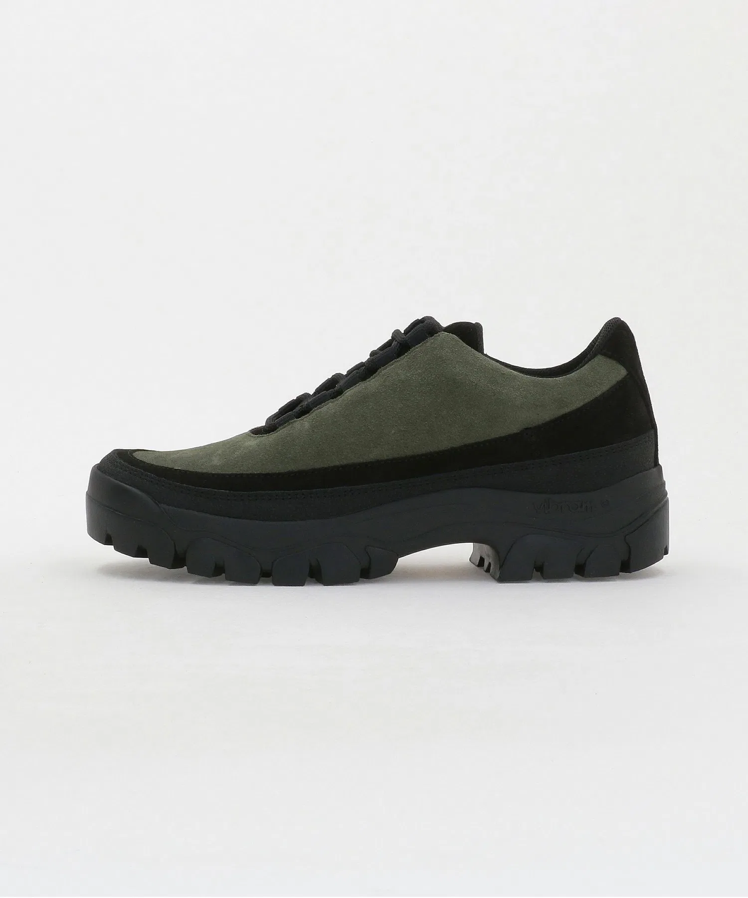 Мужские замшевые кроссовки Steven Alan Easy Hiker оливковые
