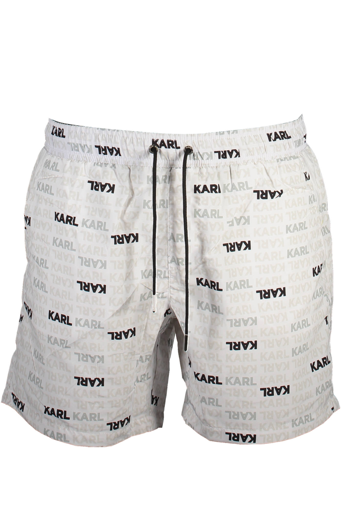 

Мужские шорты Karl Lagerfeld Beachwear пляжные с фирменными надписями, белый