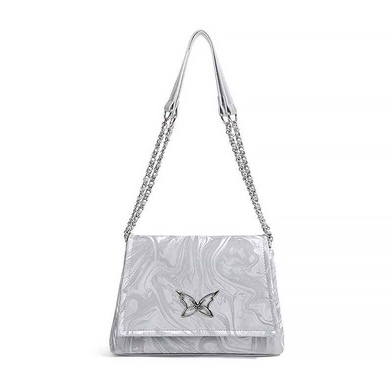 

BGAY Женская сумка через плечо, Серебро