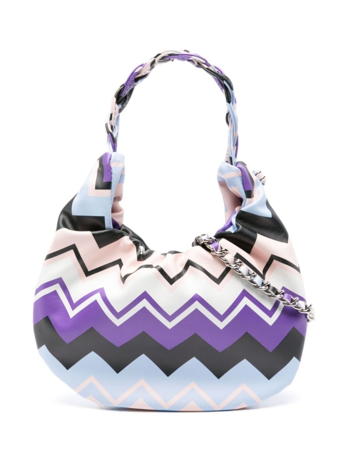

Missoni Kids сумка через плечо с зигзагообразным узором, синий