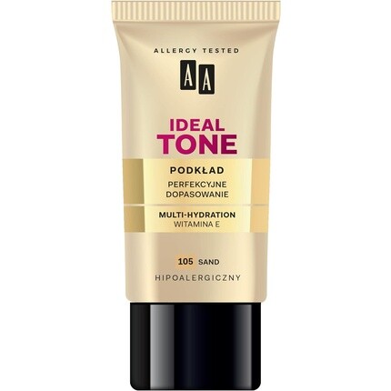 

Aa Тональная основа Ideal Tone Perfect Fit Multi Hydration 30 мл 105 Песочный