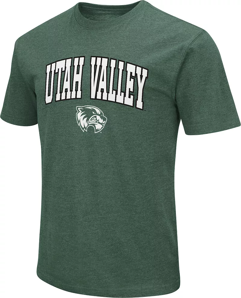 

Мужская зеленая футболка Colosseum Utah Valley Wolverines