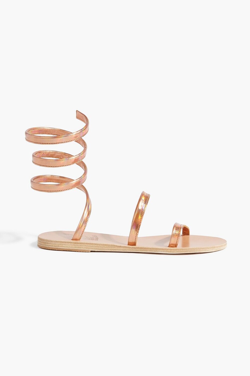 

Босоножки Ofis из переливающейся кожи ANCIENT GREEK SANDALS, медный