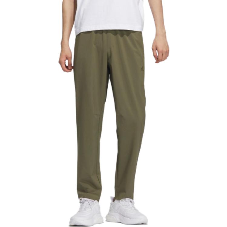 Брюки Adidas WVN 'Oliver Green' — фото 2