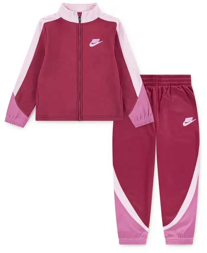 

Комплект для малышек и девочек из 2 предметов: куртка и брюки Propus Color Blocked Nike, красный