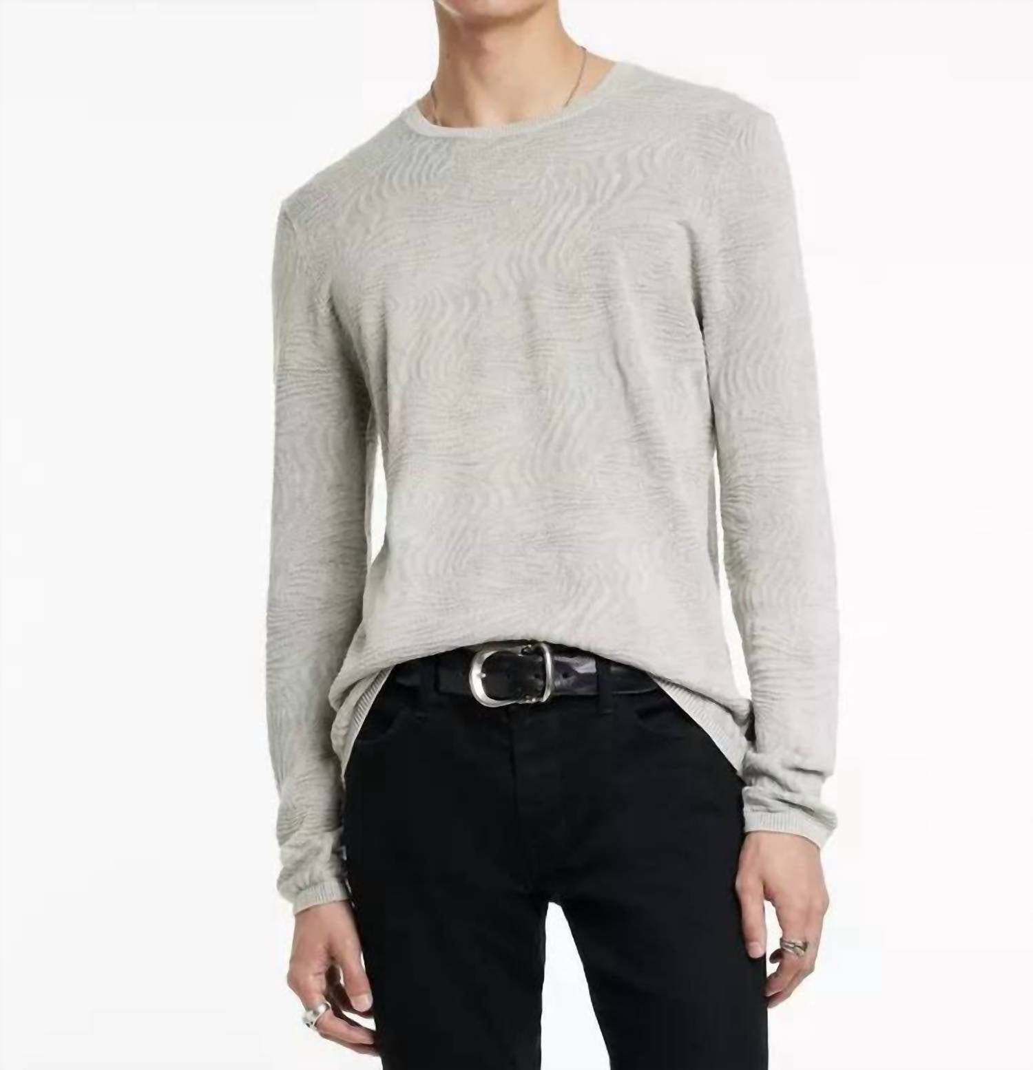 

Свитер Mercer Crew серого цвета John Varvatos