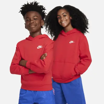 Худи Nike Sportswear Club Fleece, цвет University Red/White