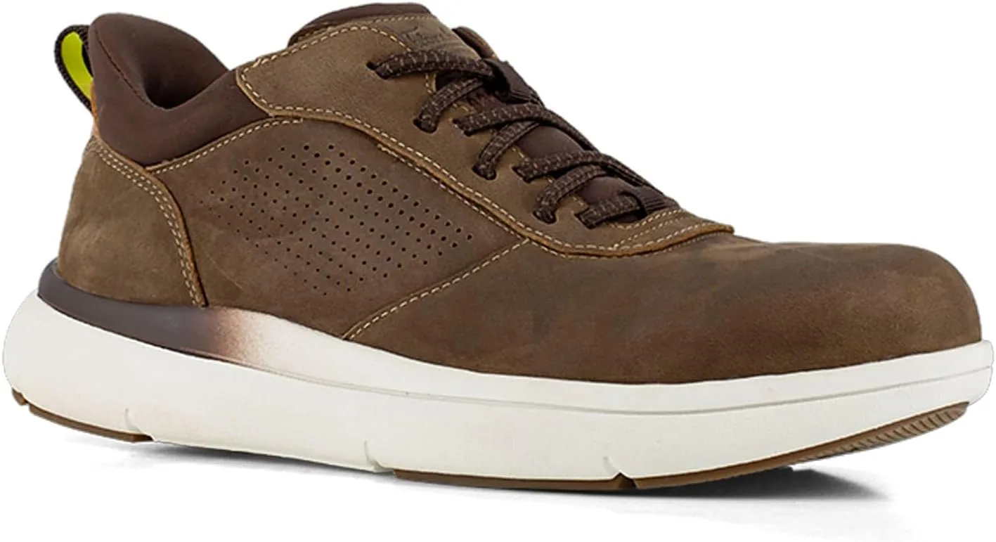 Мужские рабочие ботинки Florsheim Fleet Work с низким носком из композитного материала Florsheim Work, коричневый — фото 4