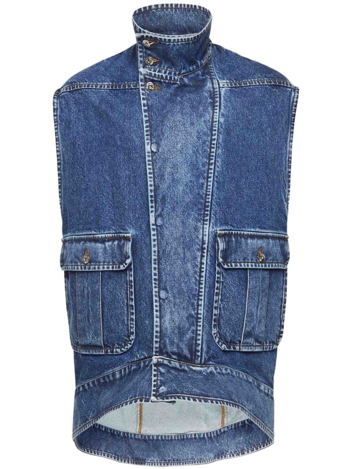

JW Anderson джинсовый жилет, синий