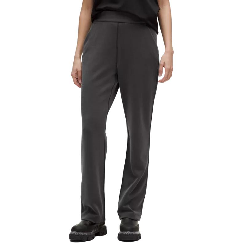 

Мягкие стрейчевые повседневные брюки для женщин Lululemon, графит