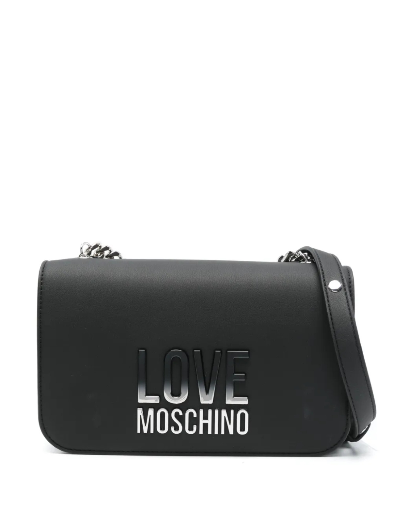 

Сумка-трансформер с логотипом Love Moschino, черный