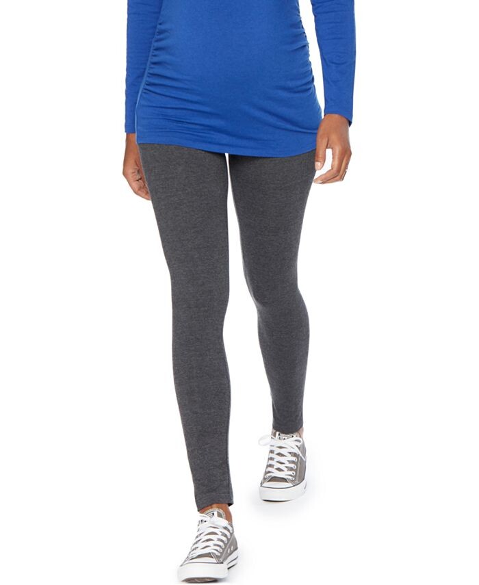 

Эластичные леггинсы для беременных Essential Motherhood Maternity, черный
