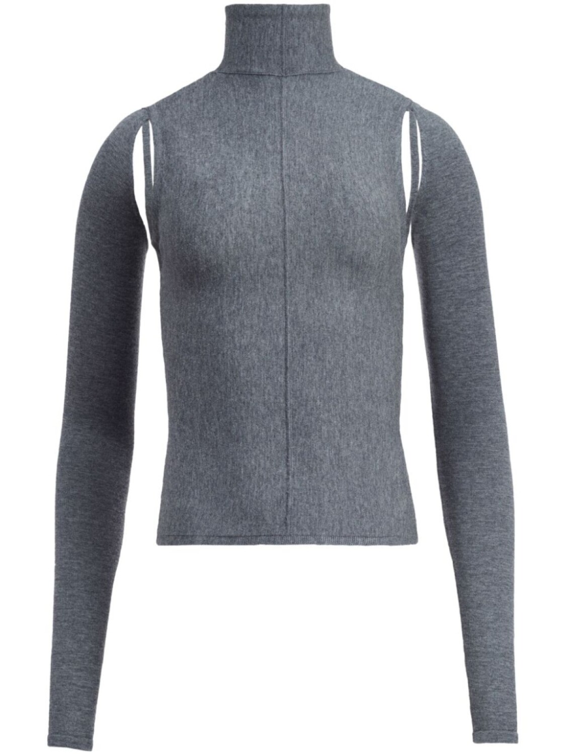 

KHAITE The Marlowe wool sweatshirt, серый
