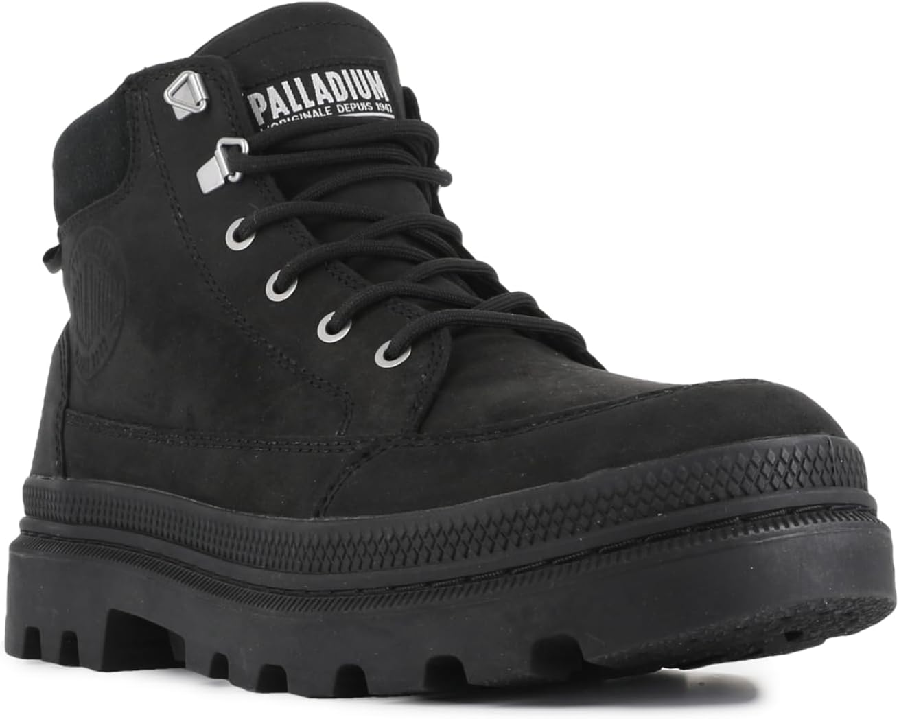 Мужские классические ботинки Palladium до щиколотки, черный — фото 2
