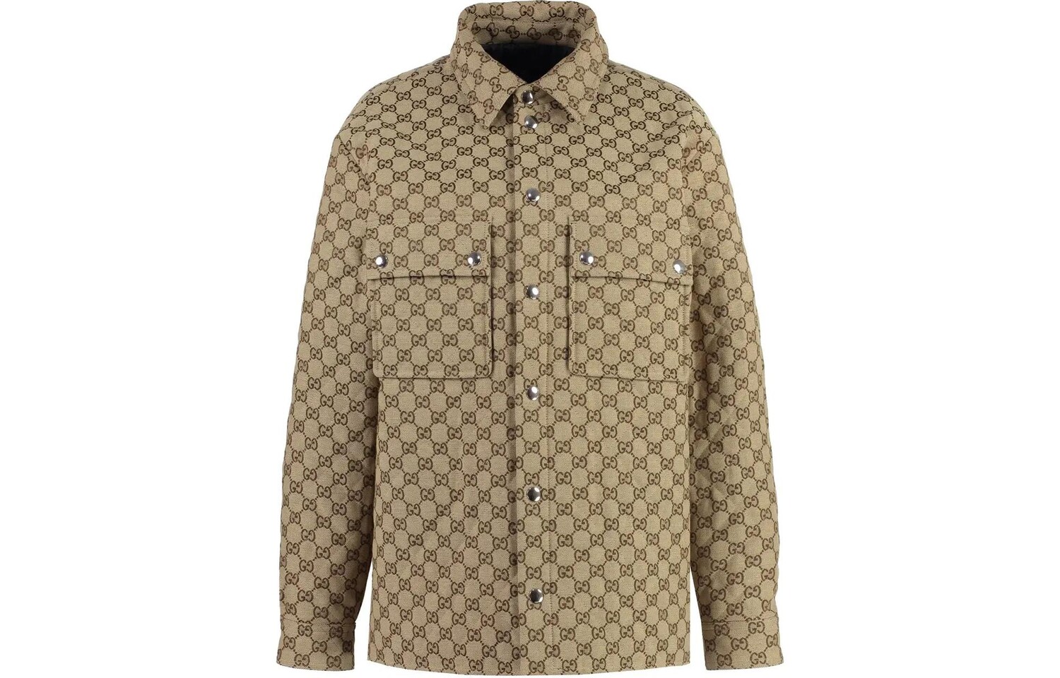 

Куртка мужская Gucci с внешними карманами, коричневый