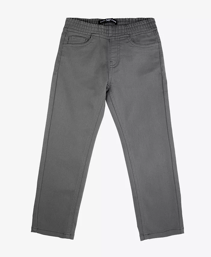 

Брюки для мальчиков с эластичным поясом и пятью карманами Commuter Pants XRAY, серый
