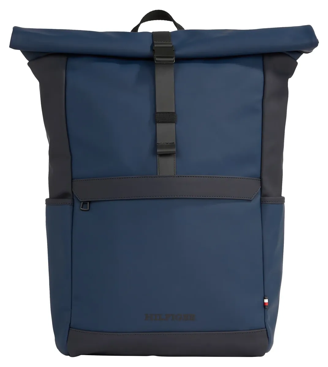 

Рюкзак Tommy Hilfiger "Мужские рюкзаки TH MONOTYPE PU ROLLTOP BACKPACK Рюкзаки", цвет Storm Surge
