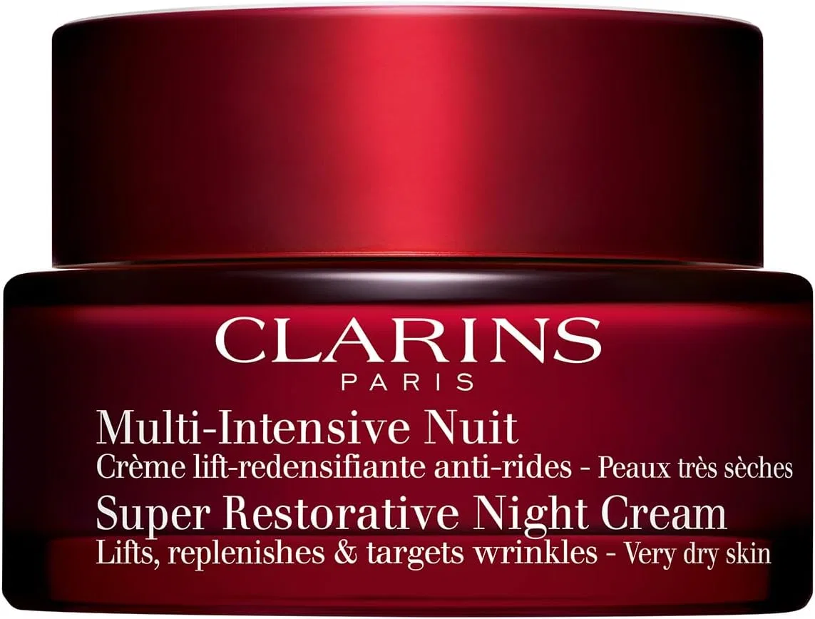Крем для лица Clarins — Ночной Super Restorative Suplanite для сухой кожи, 50 мл