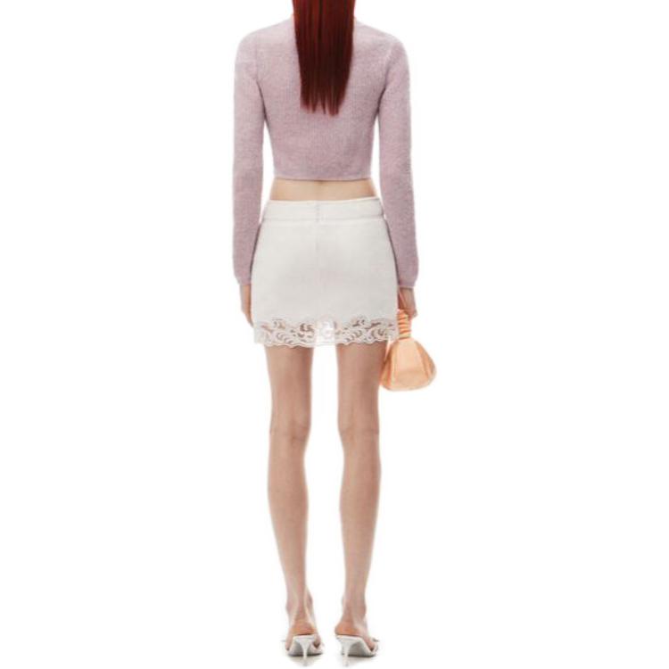 Кардиган-бюстье Twinset Hybrid от Alexander Wang, фиолетовый — фото 3