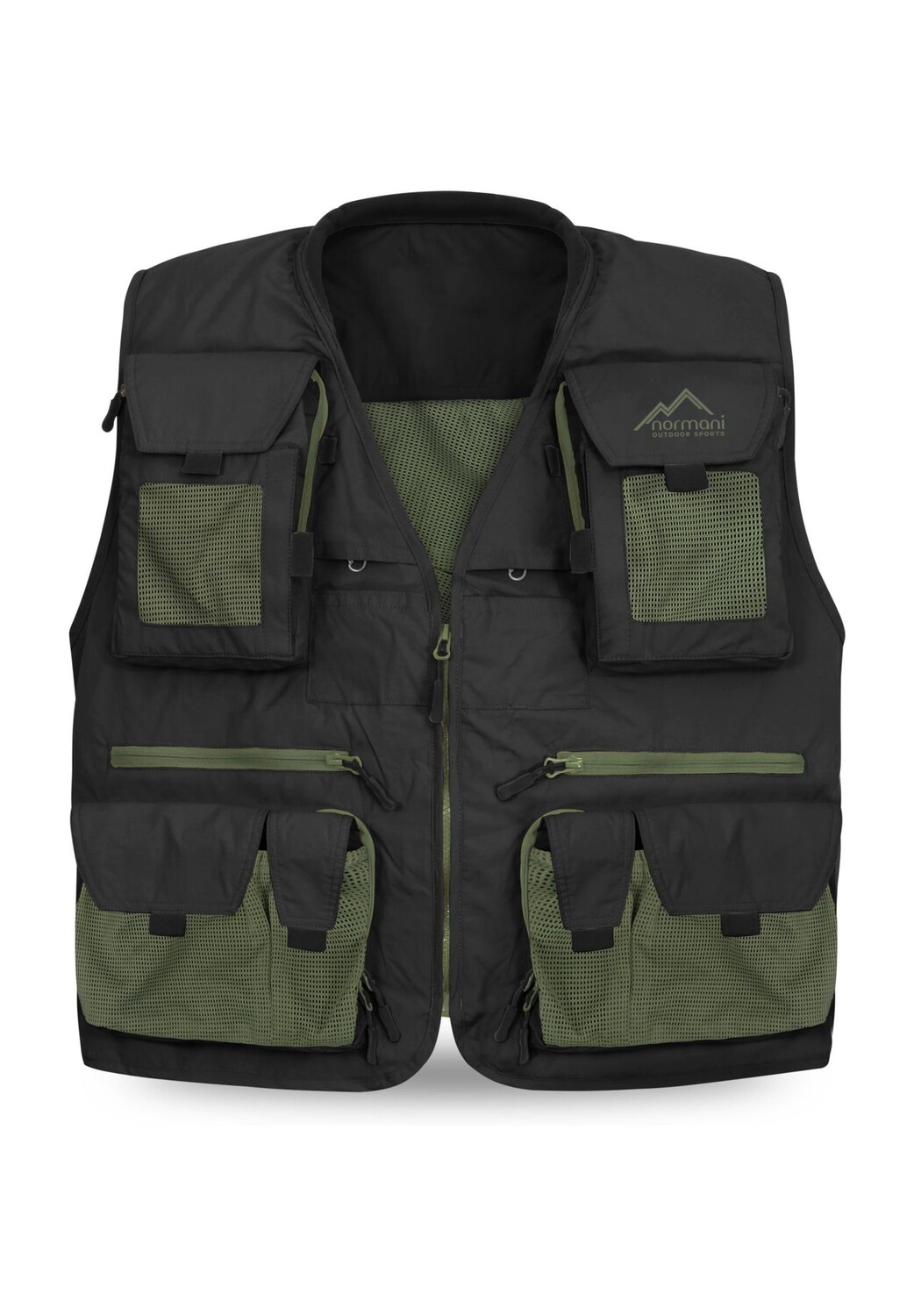 

Мужской походный жилет Kajikia normani, цвет Schwarz Oliv