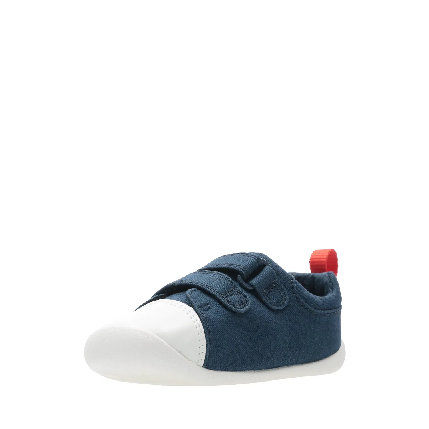 Детские туфли Clarks Roamer Craft на липучках, синие — фото 4