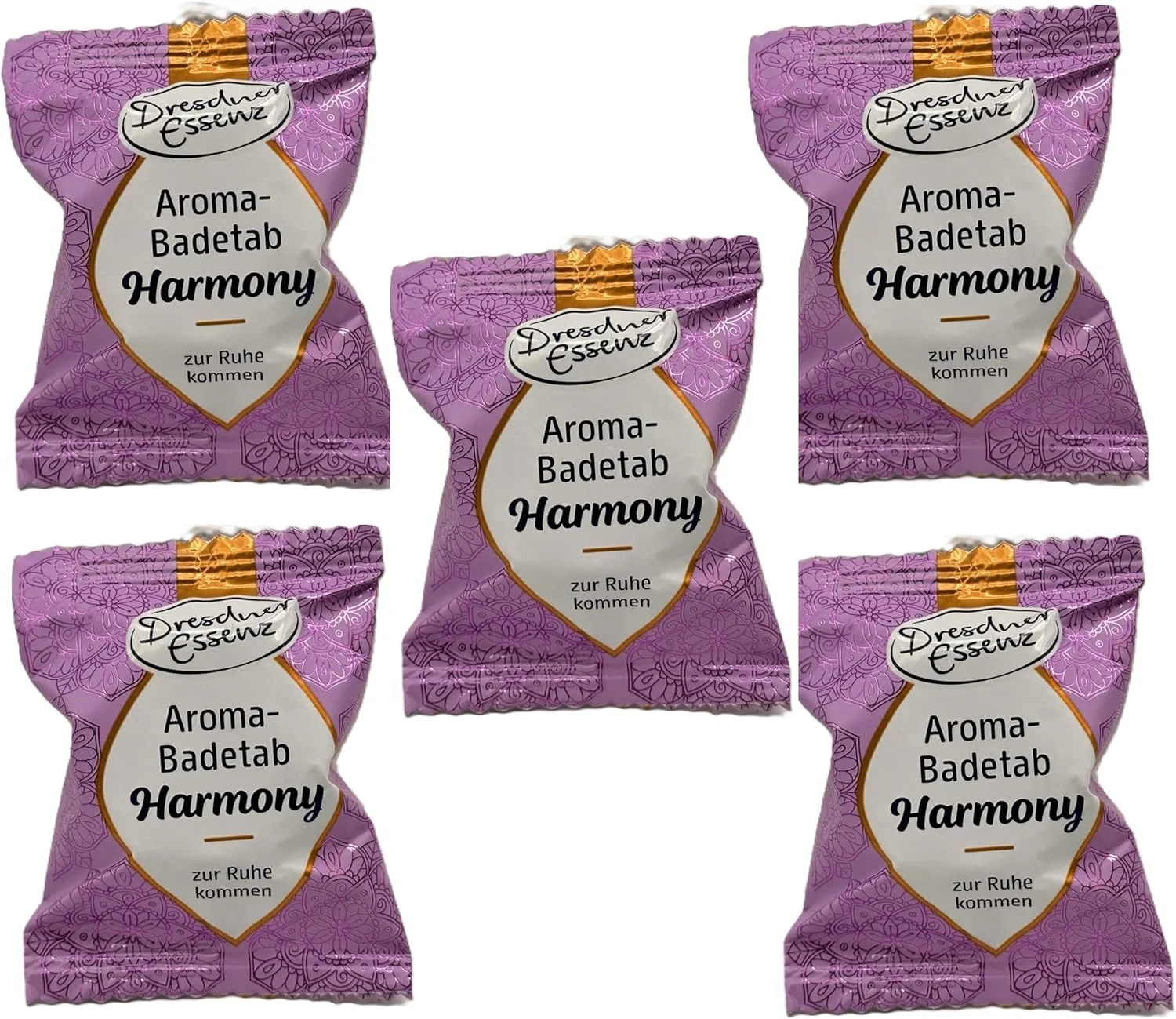 Набор расслабляющих ароматических таблеток для ванны «Harmony», 5 шт. Dresdner Essenz