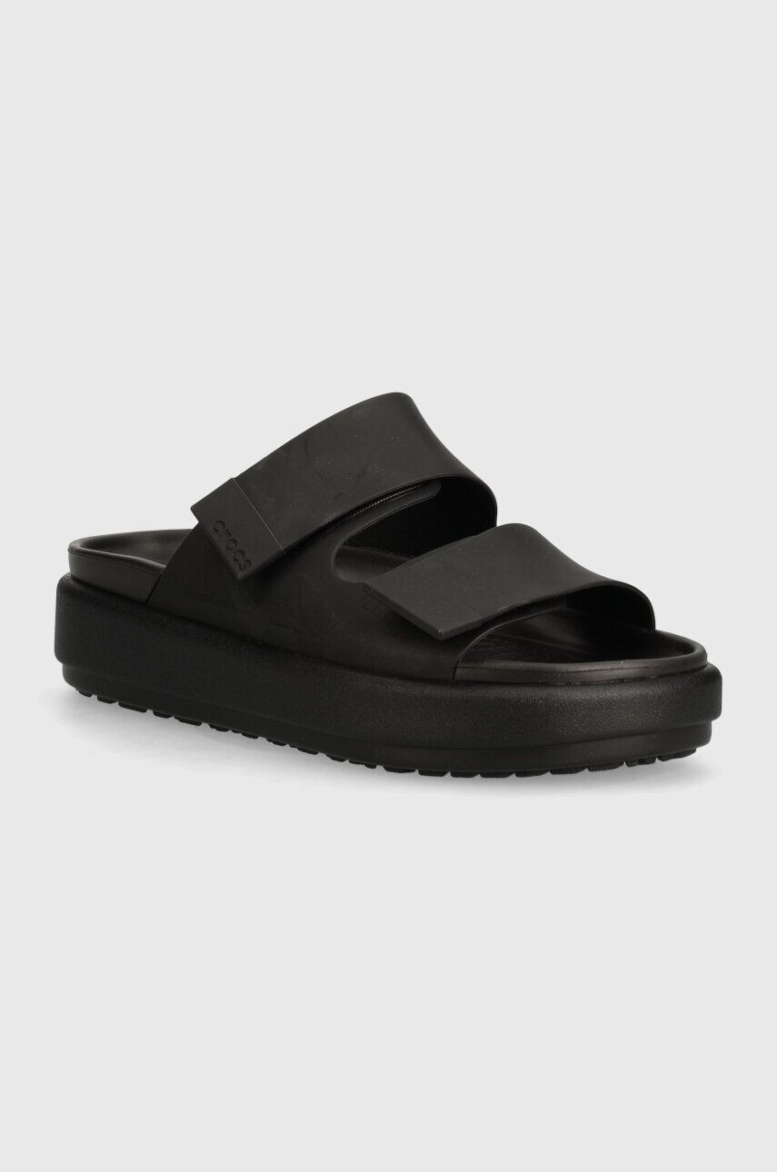 

Шлепанцы Crocs Brooklyn Luxe Sandal, черный