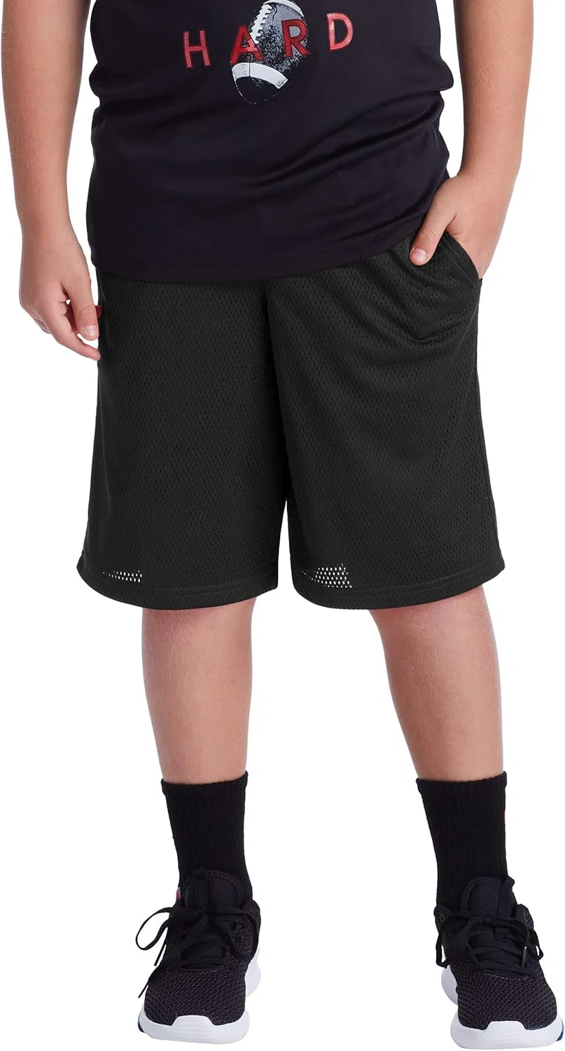 Детские шорты C9 Champion Boys C9 Core Mesh Shorts - длина внутреннего шва 9 дюймов, Ebony