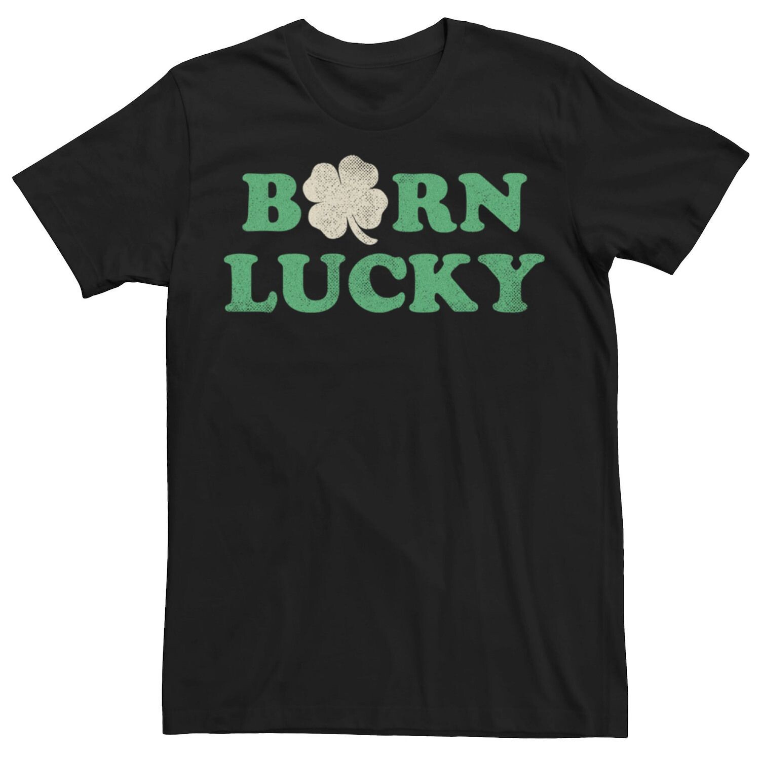 

Мужская футболка Born Lucky Clover Licensed Character