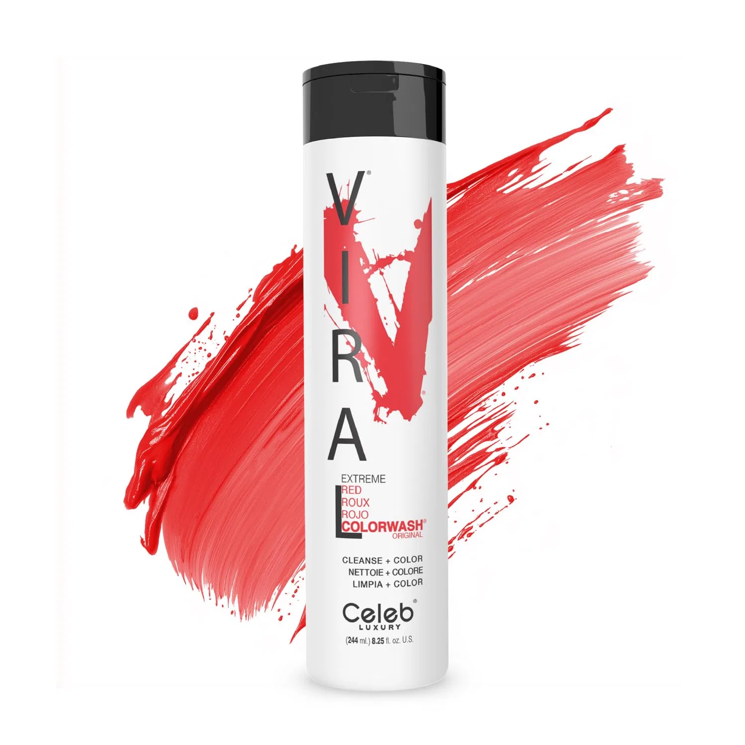 Шампунь Viral Extreme Red Color Wash от Celeb Luxury Celeb Luxury, Red