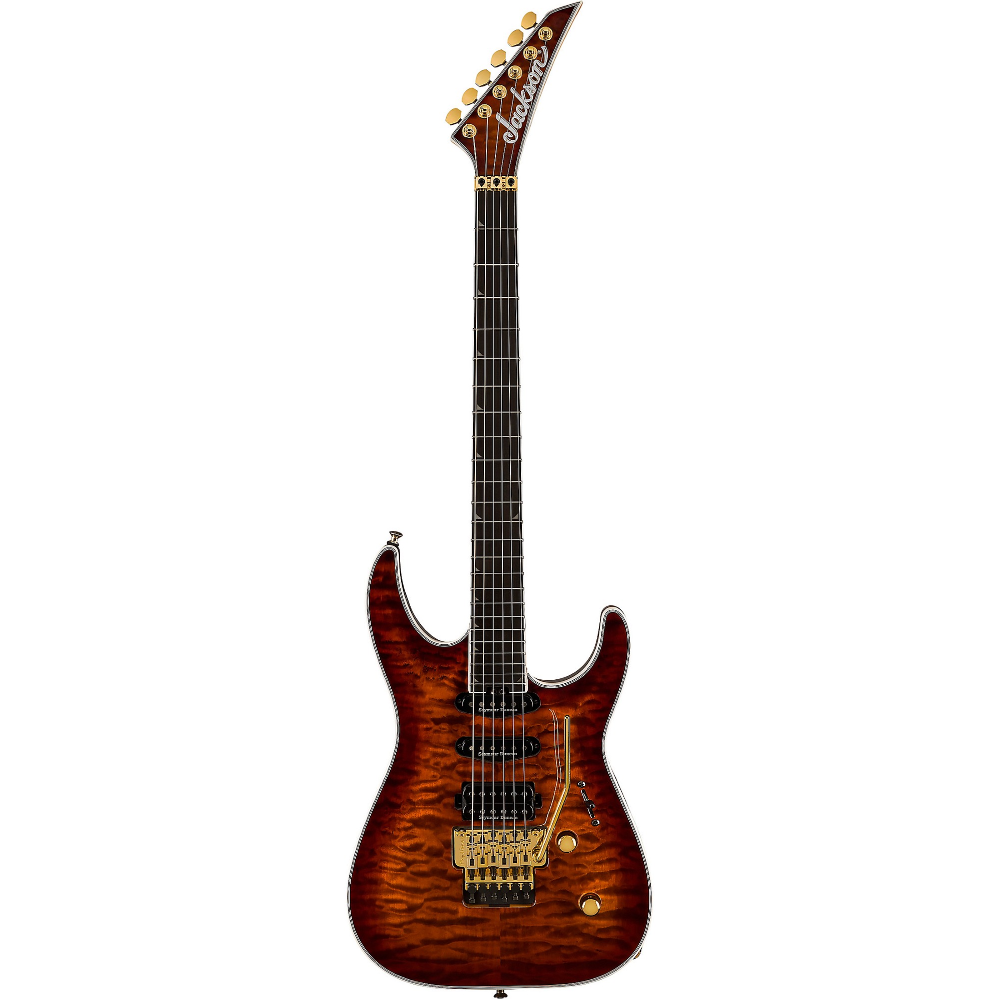 

Электрогитара Jackson Pro Plus Series Soloist SLA3Q Amber Tiger Eye