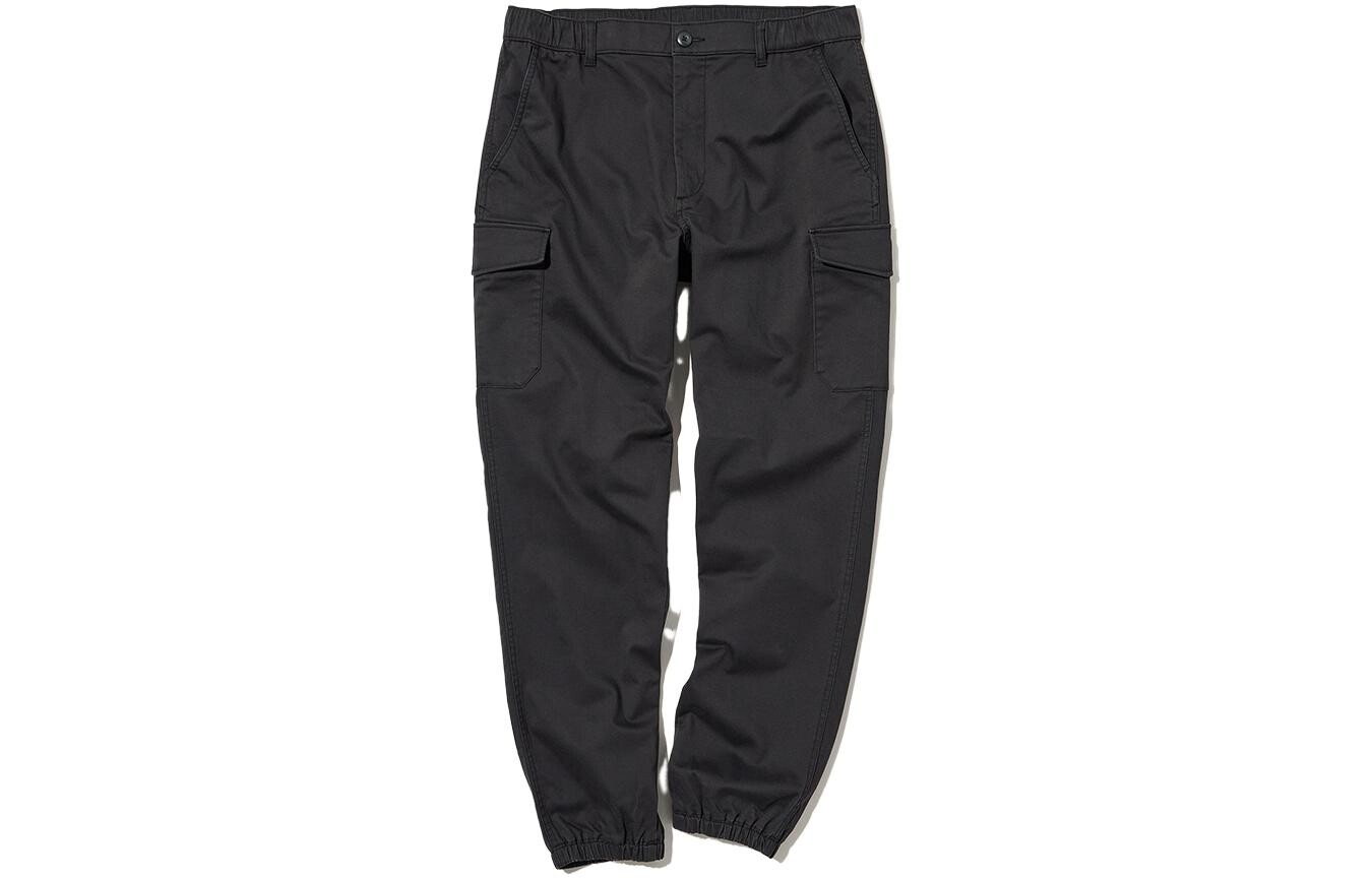 

UNIQLO Повседневные брюки унисекс, цвет Black