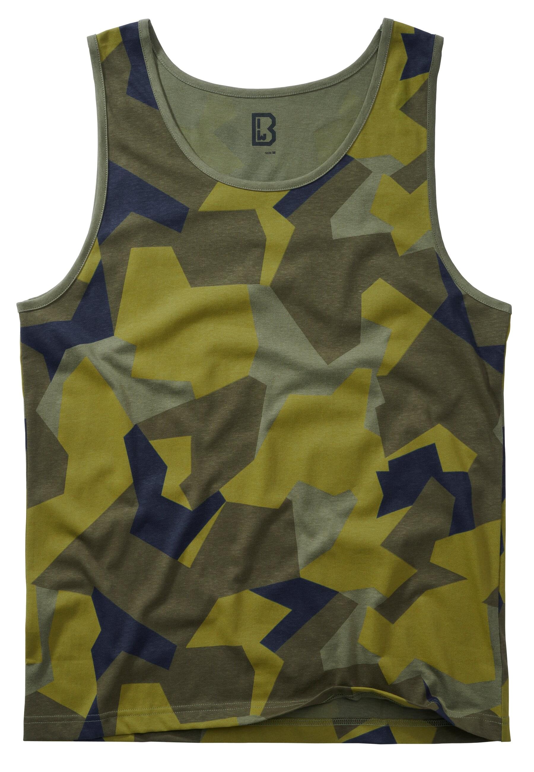 

Футболка Brandit Tank Tops, цвет swedish camo