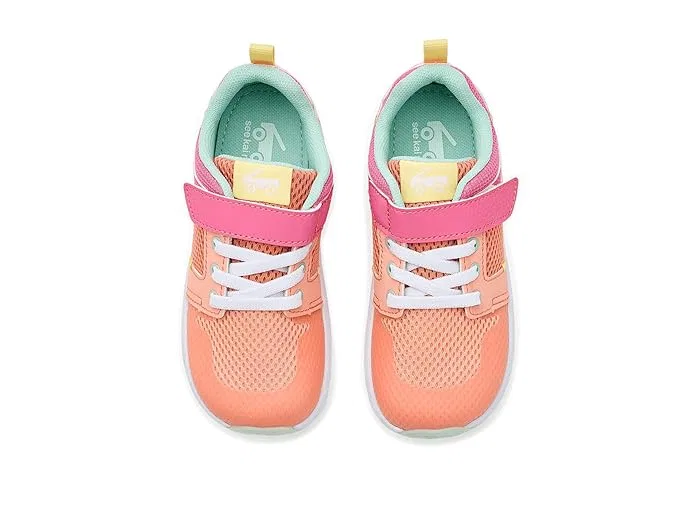 Кроссовки с дышащим верхом Viento See Kai Run, Peach/Hot Pink — фото 3
