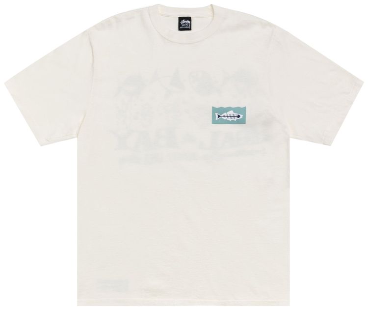 

Футболка Stussy Heal The Bay 40, окрашенная пигментом, кремовый, Бежевый, Футболка Stussy Heal The Bay 40, окрашенная пигментом, кремовый