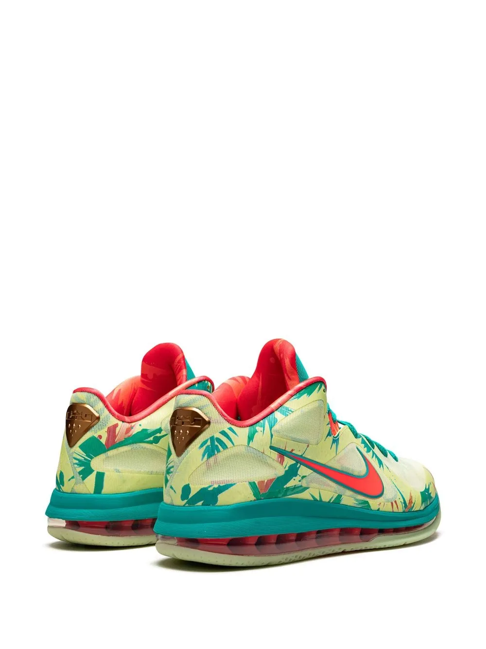 Кроссовки Lebron 9 Low Nike, зеленый — фото 3