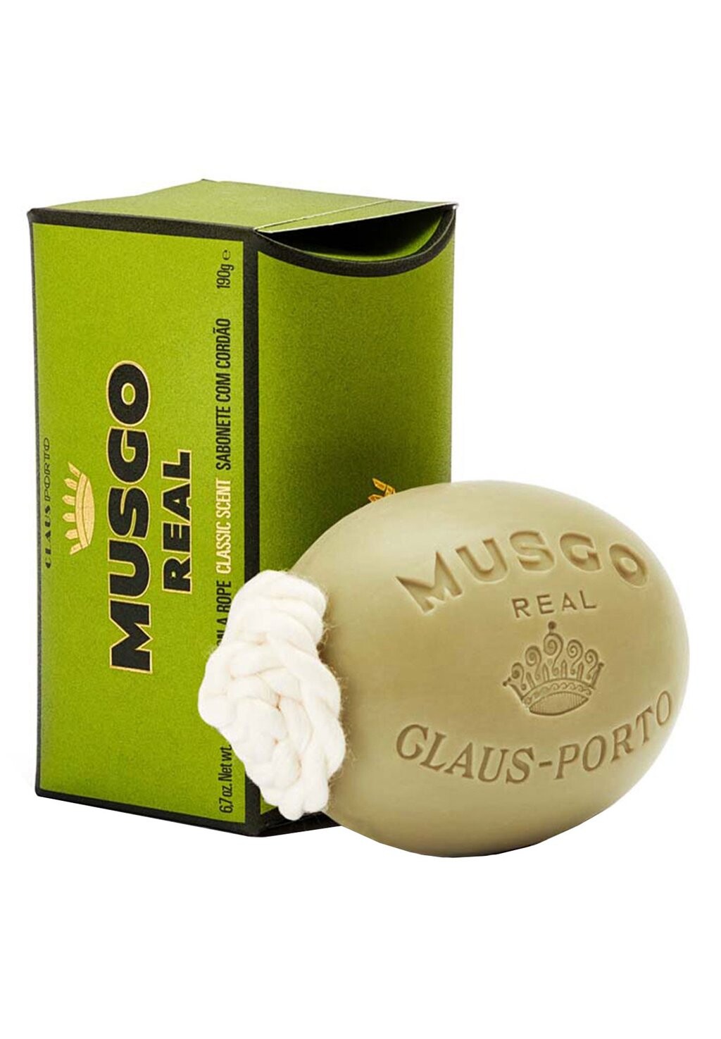 

Мыло CLAUS PORTO SEIFE SOAP ON A ROPE CLASSIC SCENT, цвет transparent