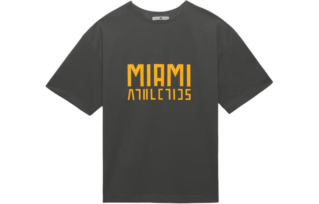 

Футболка university of miami hurricanes Fear Of God Athletics, черный