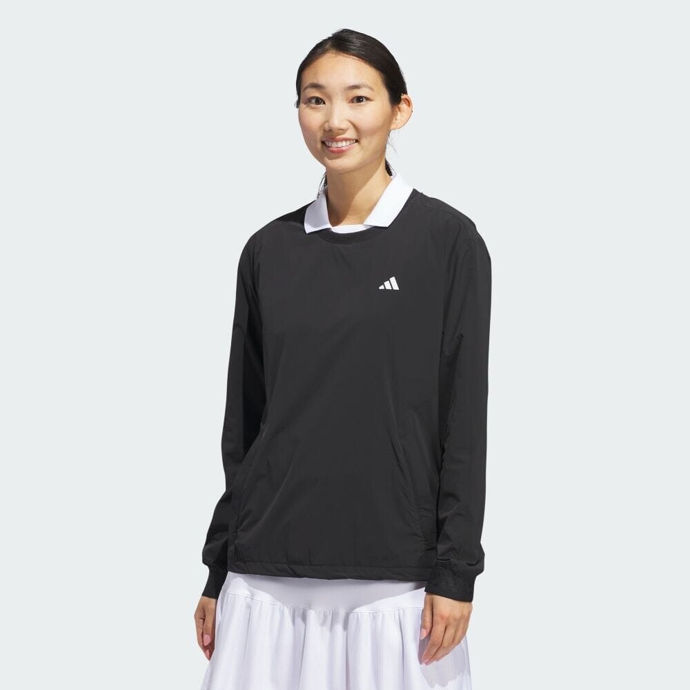 

Толстовка Adidas ULT365 WIND.RDY Water-Repellent Crew Pullover, черный