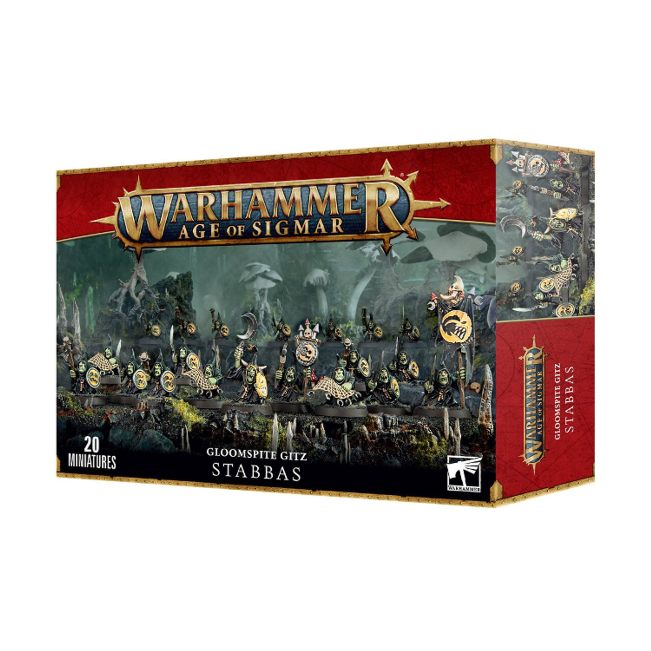 

Миниатюра Warhammer Age of Sigmar: Gloomspite Gitz - Stabbas