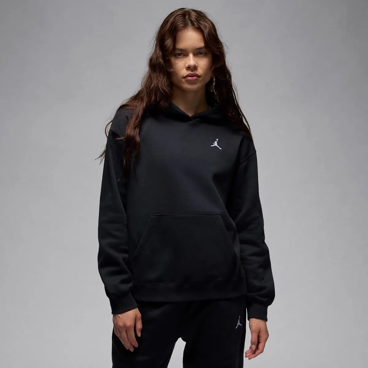 

Женская толстовка Brooklyn Fleece Jordan Nike, черный