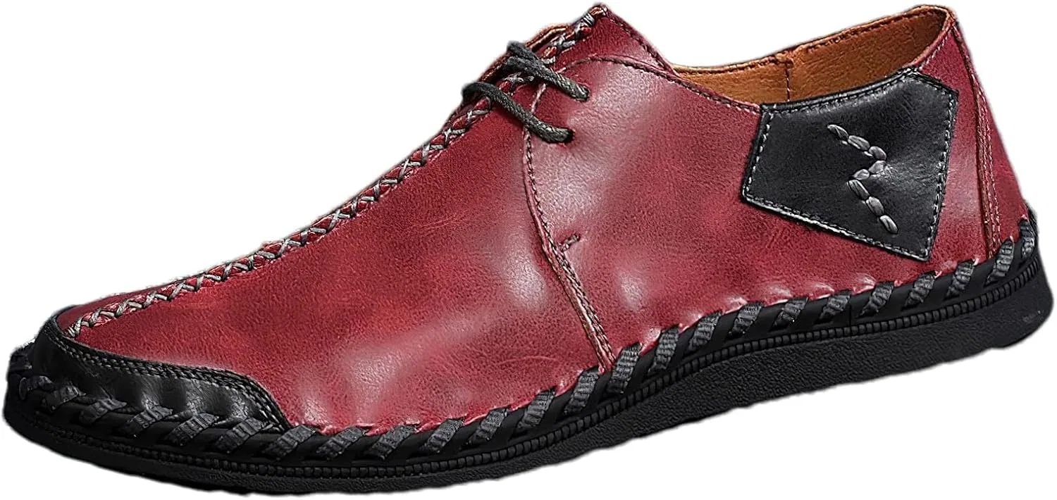 Лоферы из кожи, slip-on, rismart, бордовый