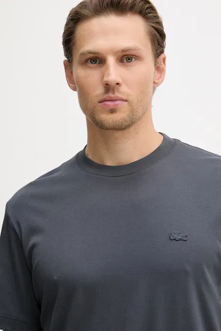 Футболка базовая Lacoste, серый — фото 4