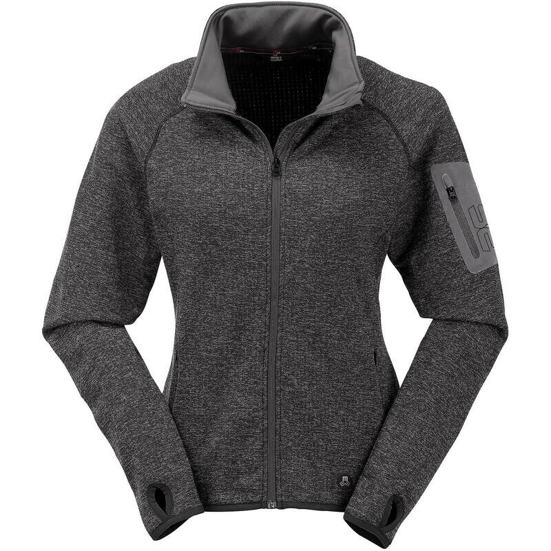 

Куртка флисовая Maul Sport, черный/серый