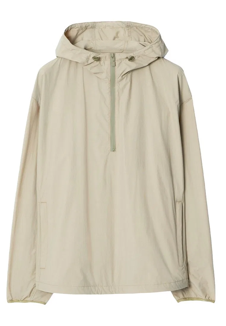 Ветровка женская Burberry Hunter, нейлоновая, светло-зеленый