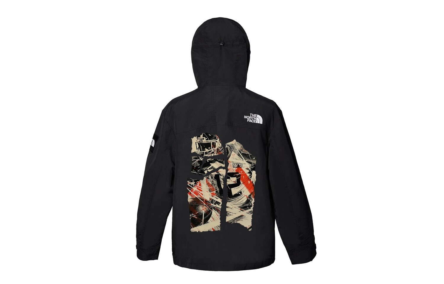 

Ветровка куртка унисекс черный The North Face